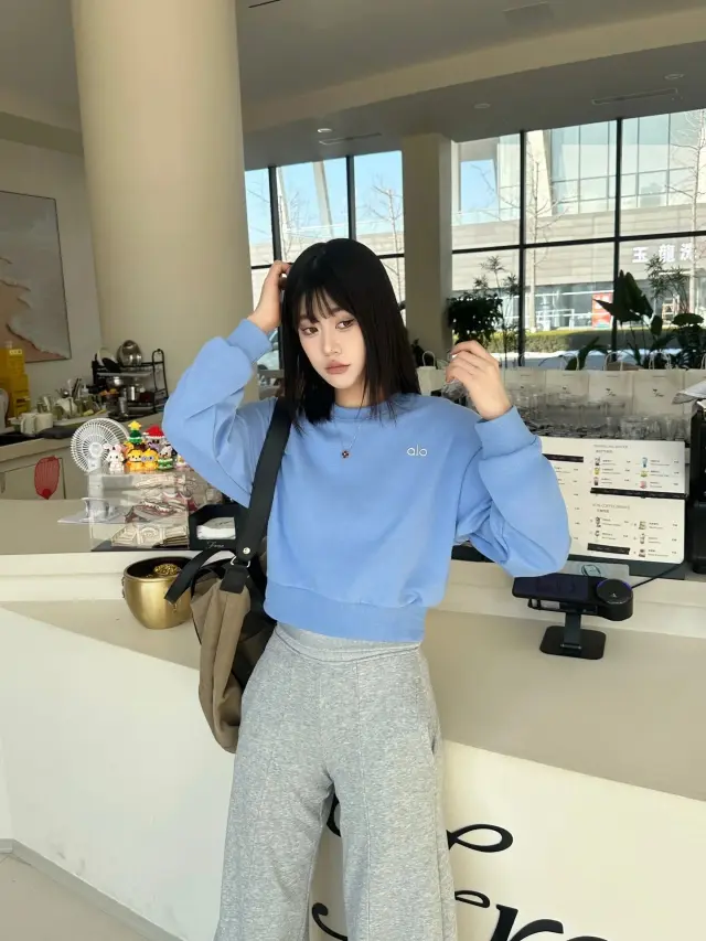 【Short Sweat Sky Blue
