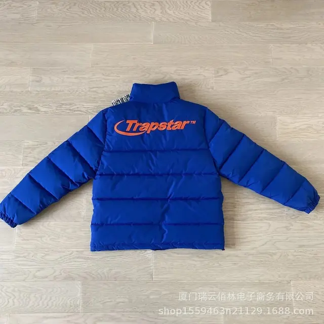 Blue-Orange Embroidered Jacket