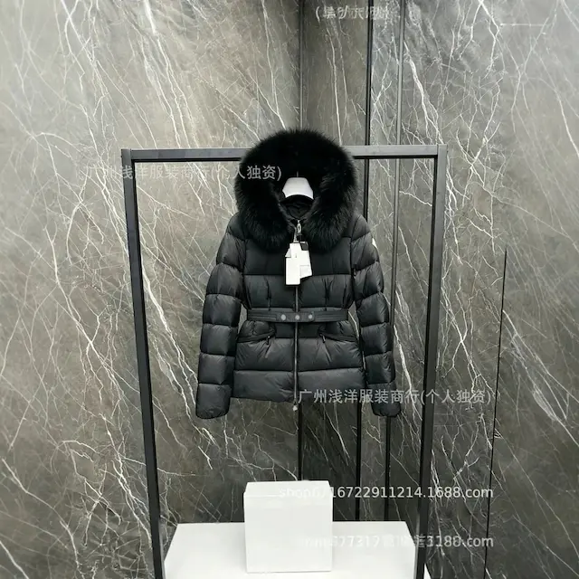 Moncler Fur Hood Puffer Jackets
