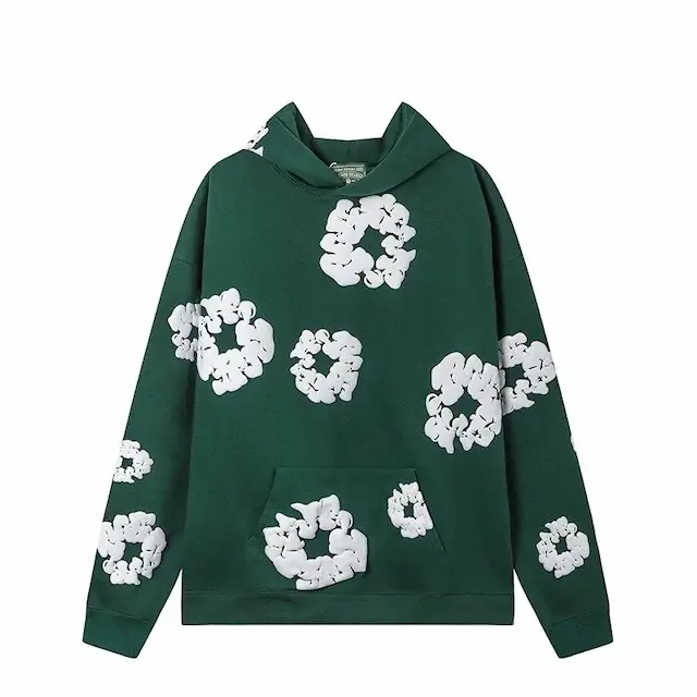 Green hoodie