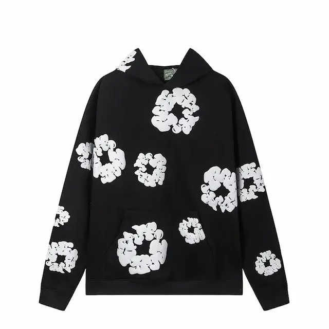 black and white sweater