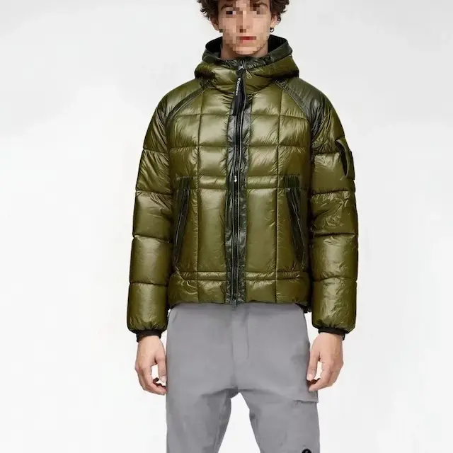 Dark Green Down Jacket
