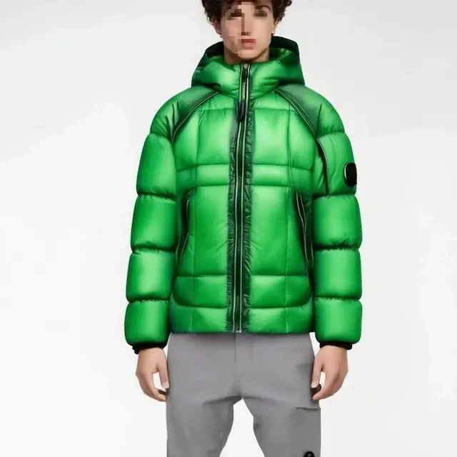 Grass Green Down Jacket