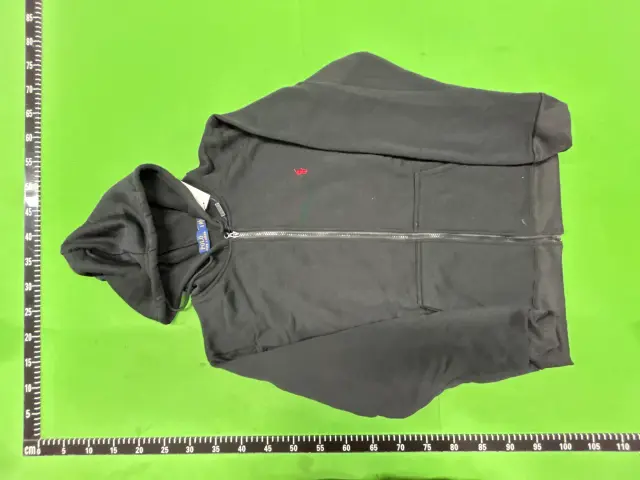 Polo Ralph Lauren Pony Logo Zip-Up Hoodie Black — fotos QC
