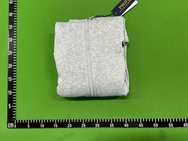 Polo Ralph Lauren Pony Logo Zip-Up Hoodie Black — fotos QC