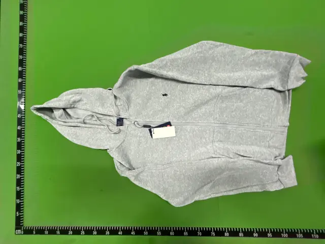 Polo Ralph Lauren Pony Logo Zip-Up Hoodie Black — fotos QC