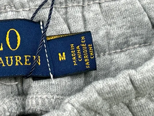 Ralph Lauren Wide-Leg Sweatpants Cream — zdjęć QC