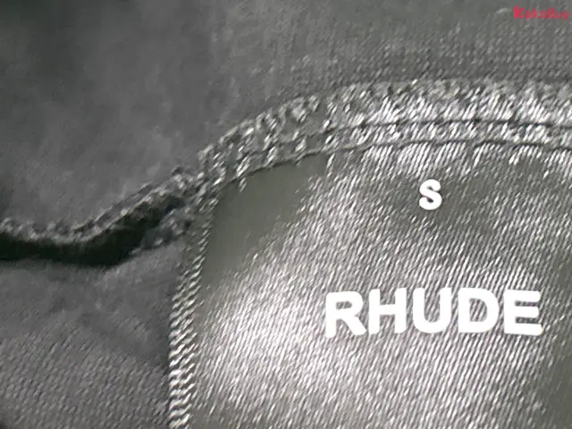 Rhude Graphic Tees — QC photos