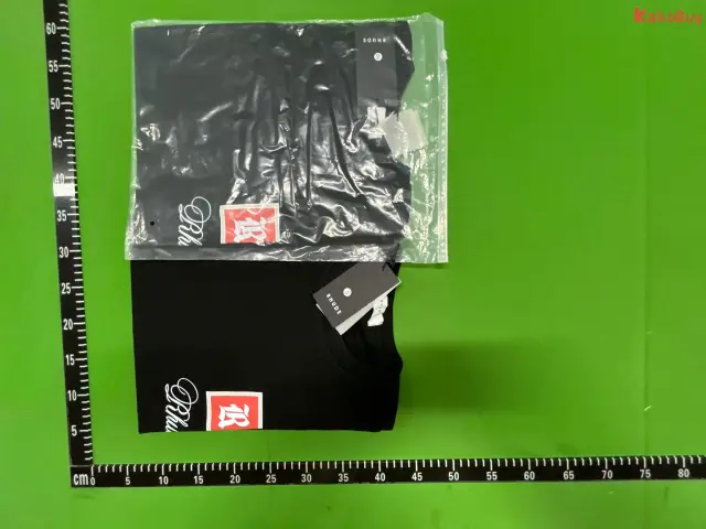 Rhude Graphic Tees — QC photos