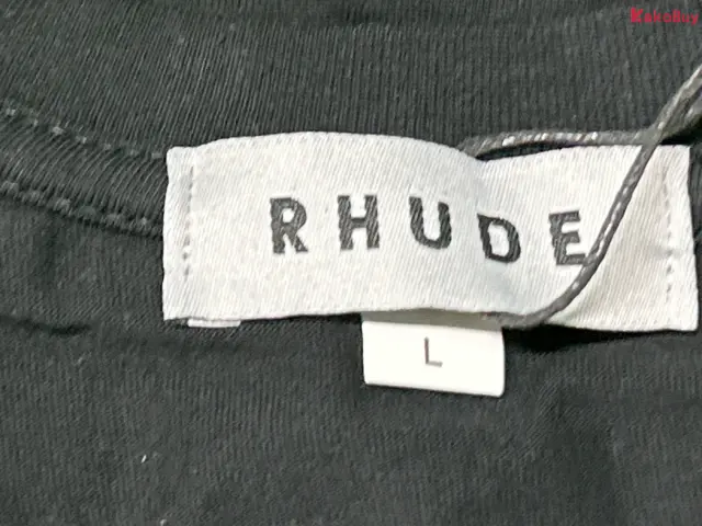 Rhude Graphic Tees — QC photos