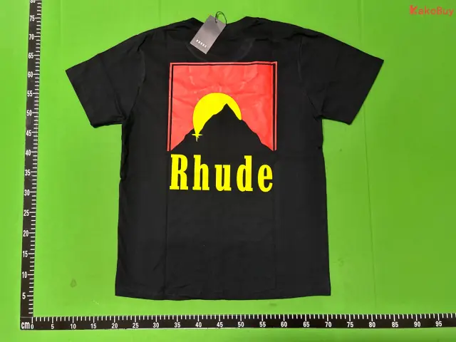 Rhude Graphic Tees — QC photos