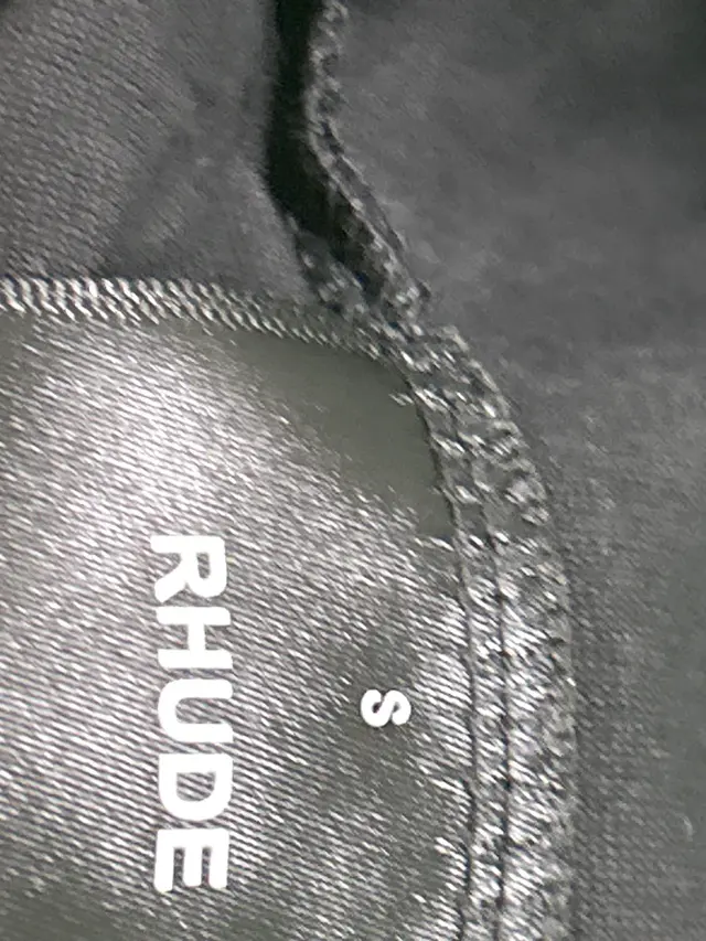 Rhude Graphic Tees — QC photos